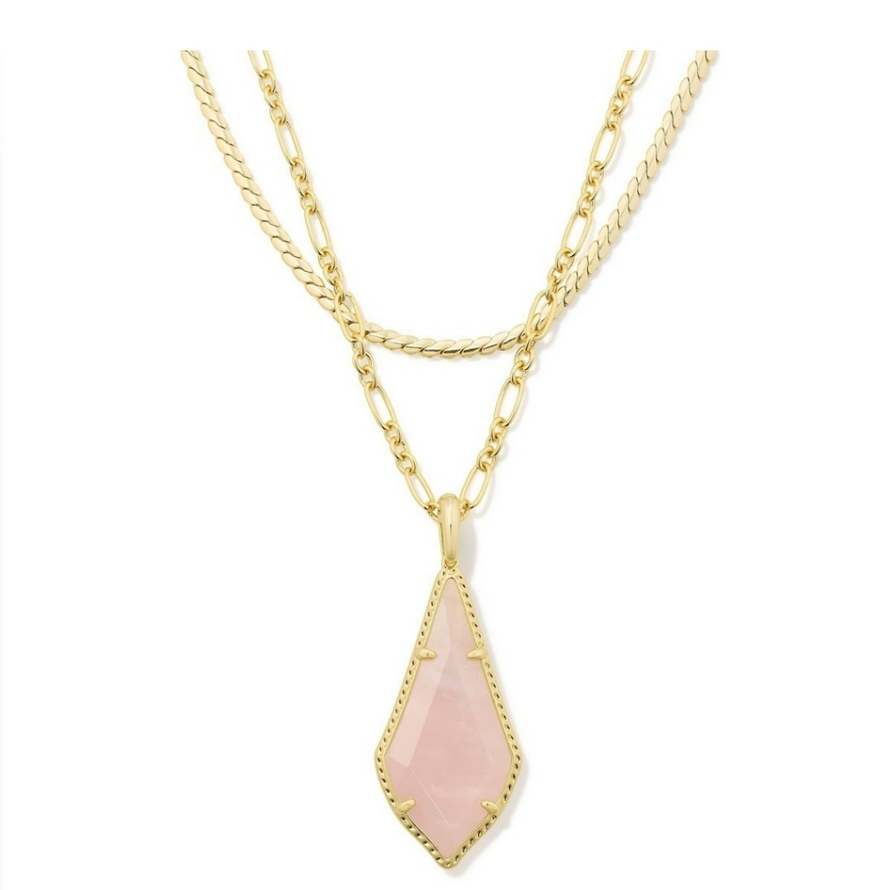 New!Kendra Scott Jesse Multi Strand Pendant Necklace Whimsical Y2K Cottagecore